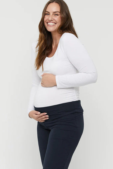 Organic Bamboo Essential Maternity Pants Pants from Bamboo Body maternity store australia